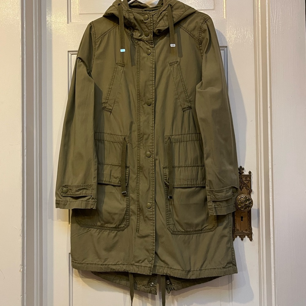 Topshop Fishtail Unlined Parka